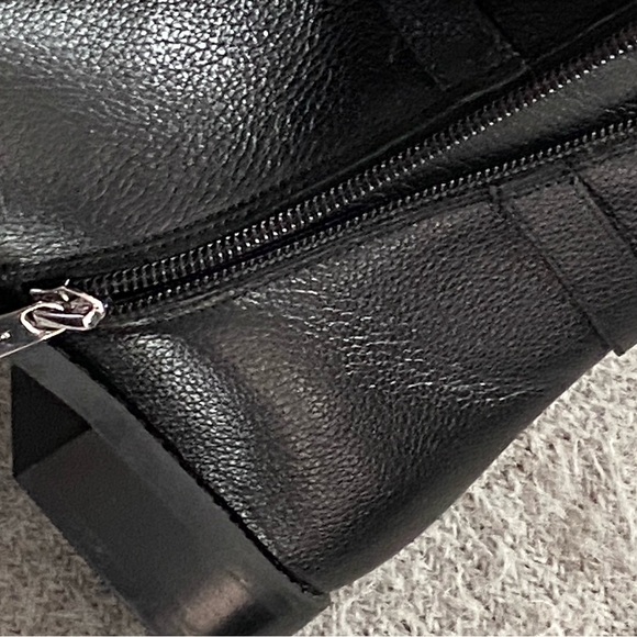 MICHAEL Michael Kors Finley Leather Ankle Boots - Picture 10 of 12